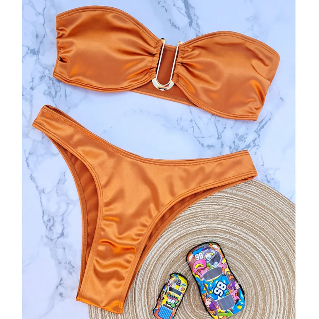 Hanna strapless bikini