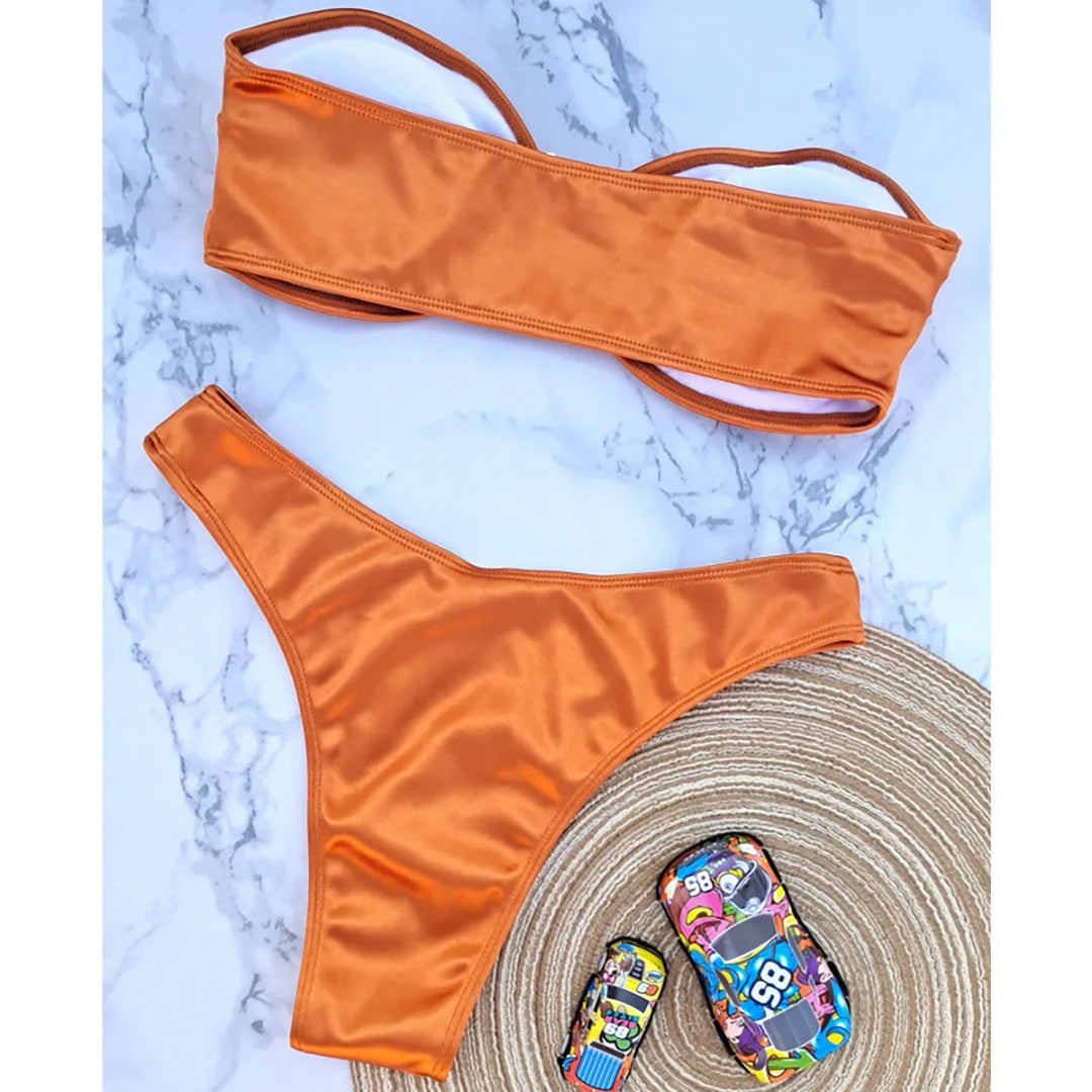 Hanna strapless bikini