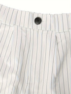 Stijlvol gestreepte zomer outfit