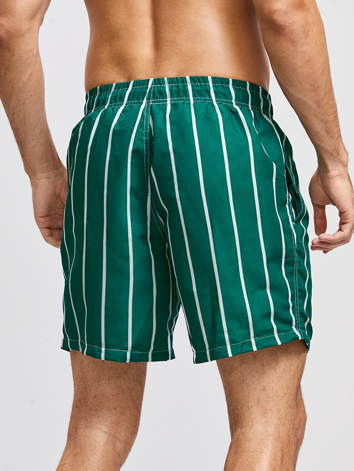 Lichte gestreepte zomershort