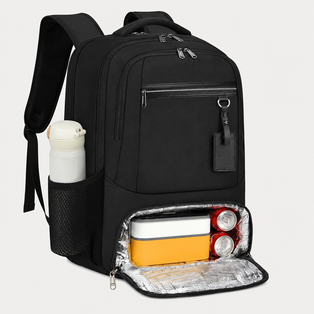 Rugzak met laptopvak & koelvak