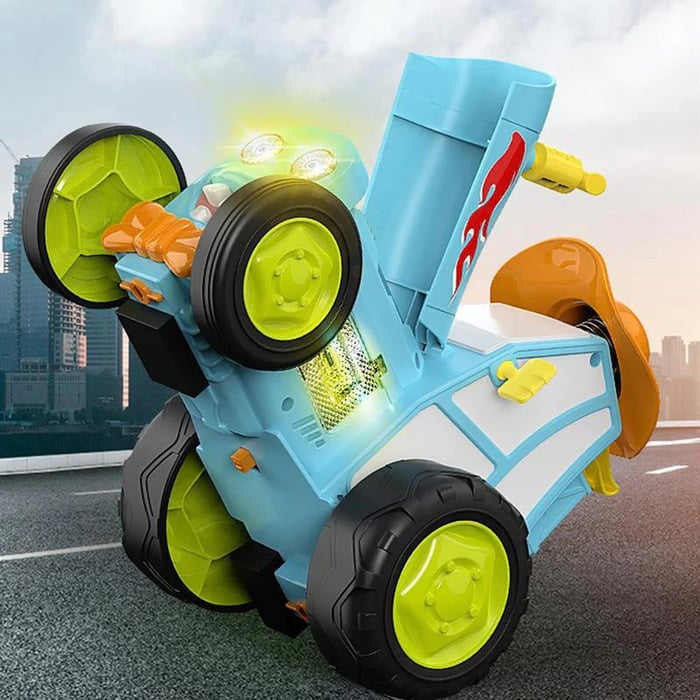 Stuntauto met licht & muziek