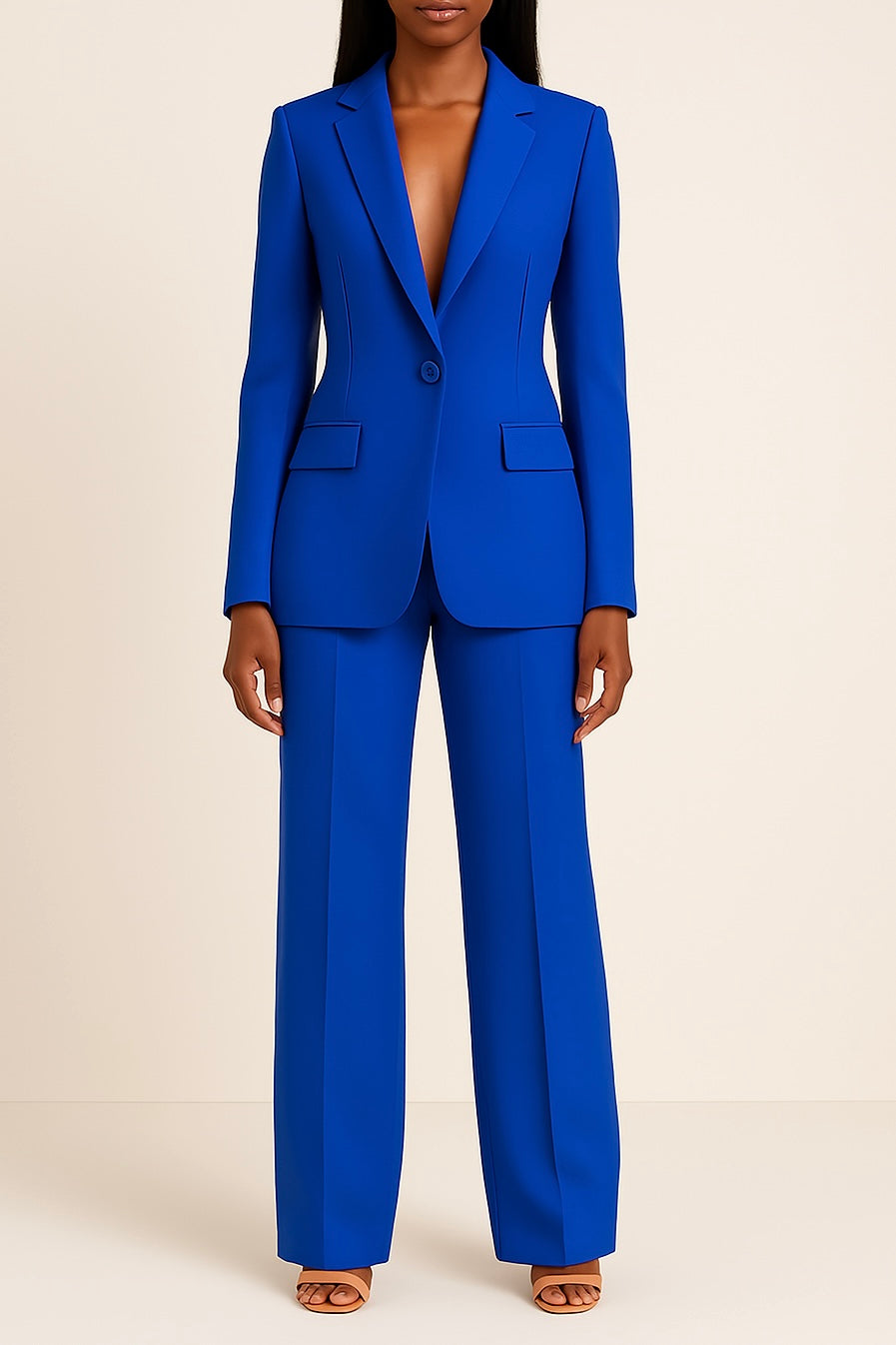 Jorina | Damespak met blazer en bijpassende broek