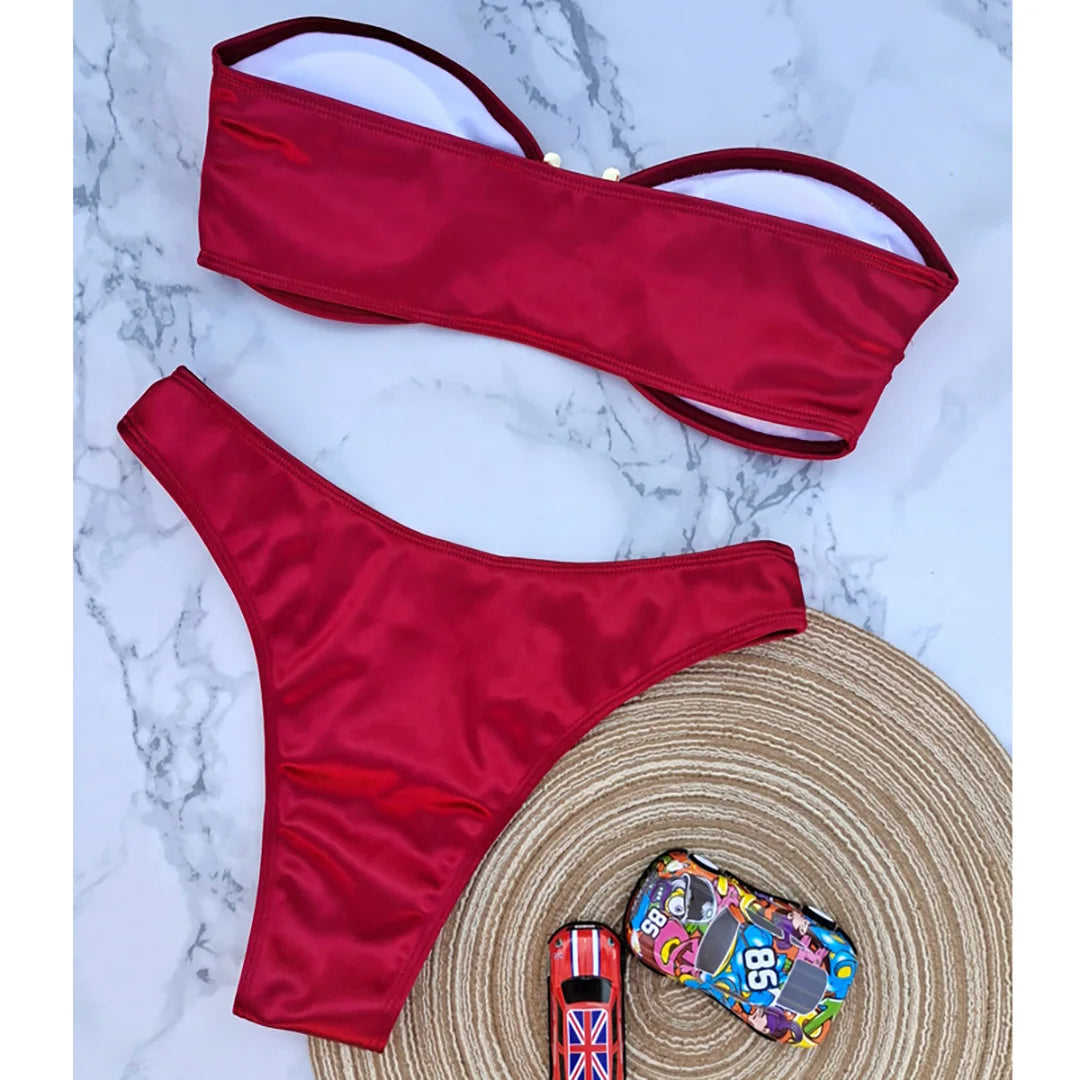 Hanna strapless bikini