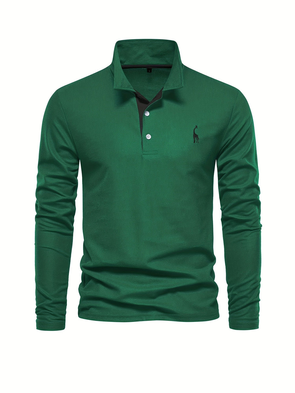 Heren polo met lange mouwen – Elin