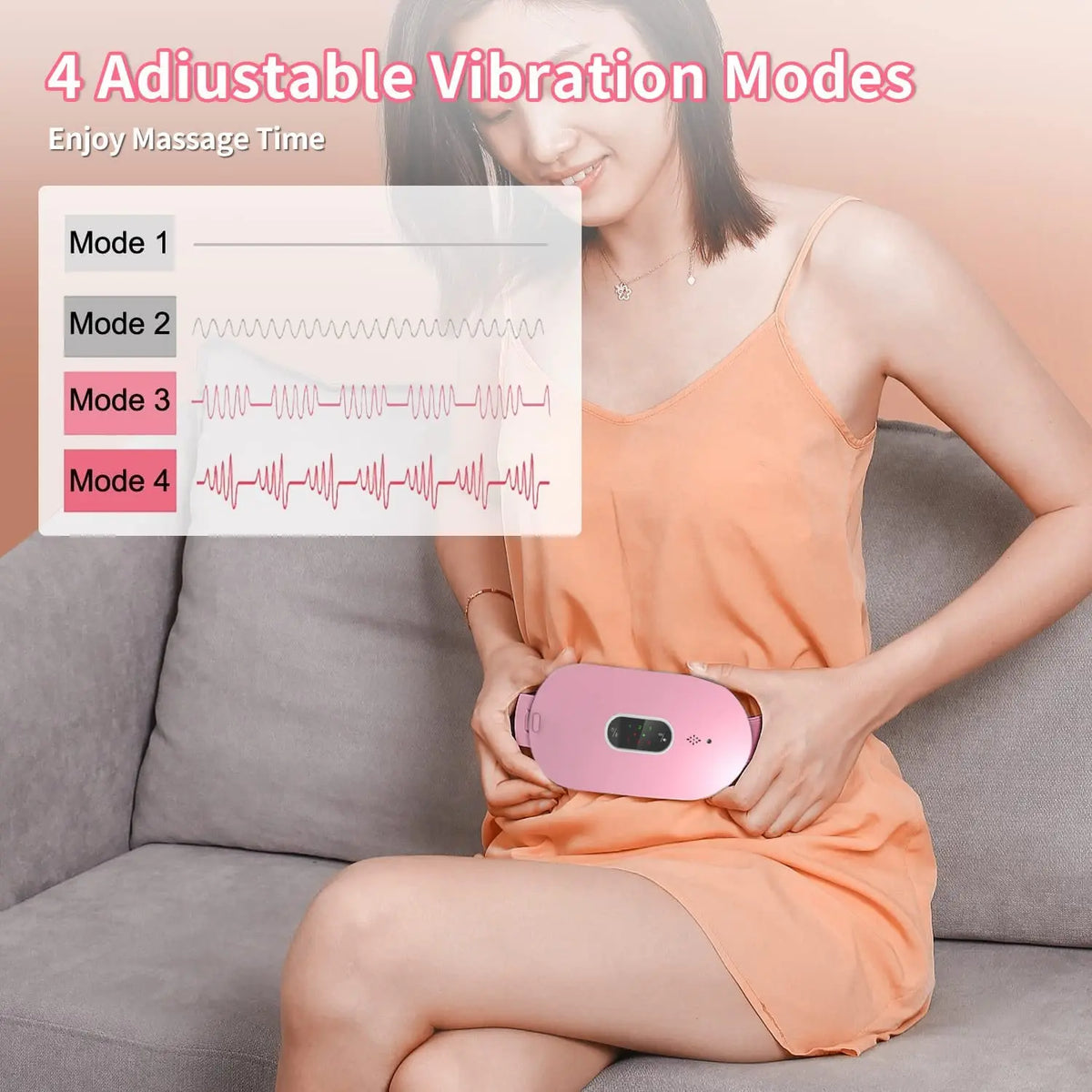 Draagbare elektrische massage- en verwarmingskussen