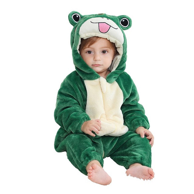Comfy baby onesie met capuchon
