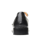 Formele herenschoenen met krokodilpatroon — afbeelding 9