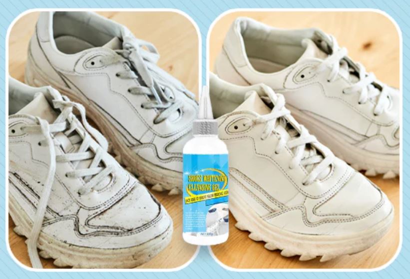 Schoenen vlek verwijderaar whitening reinigende gel