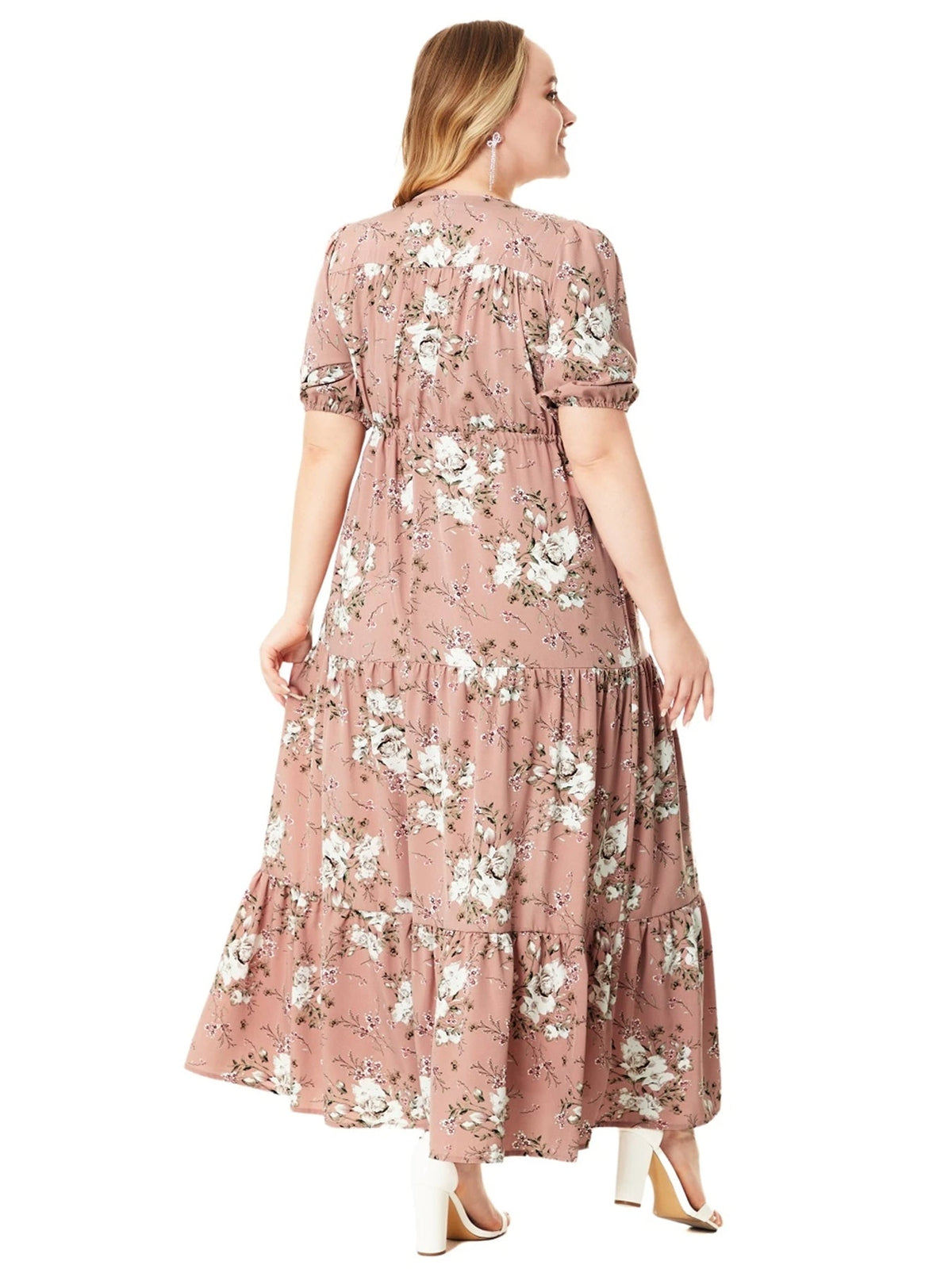 Marga plus-size zomerjurk