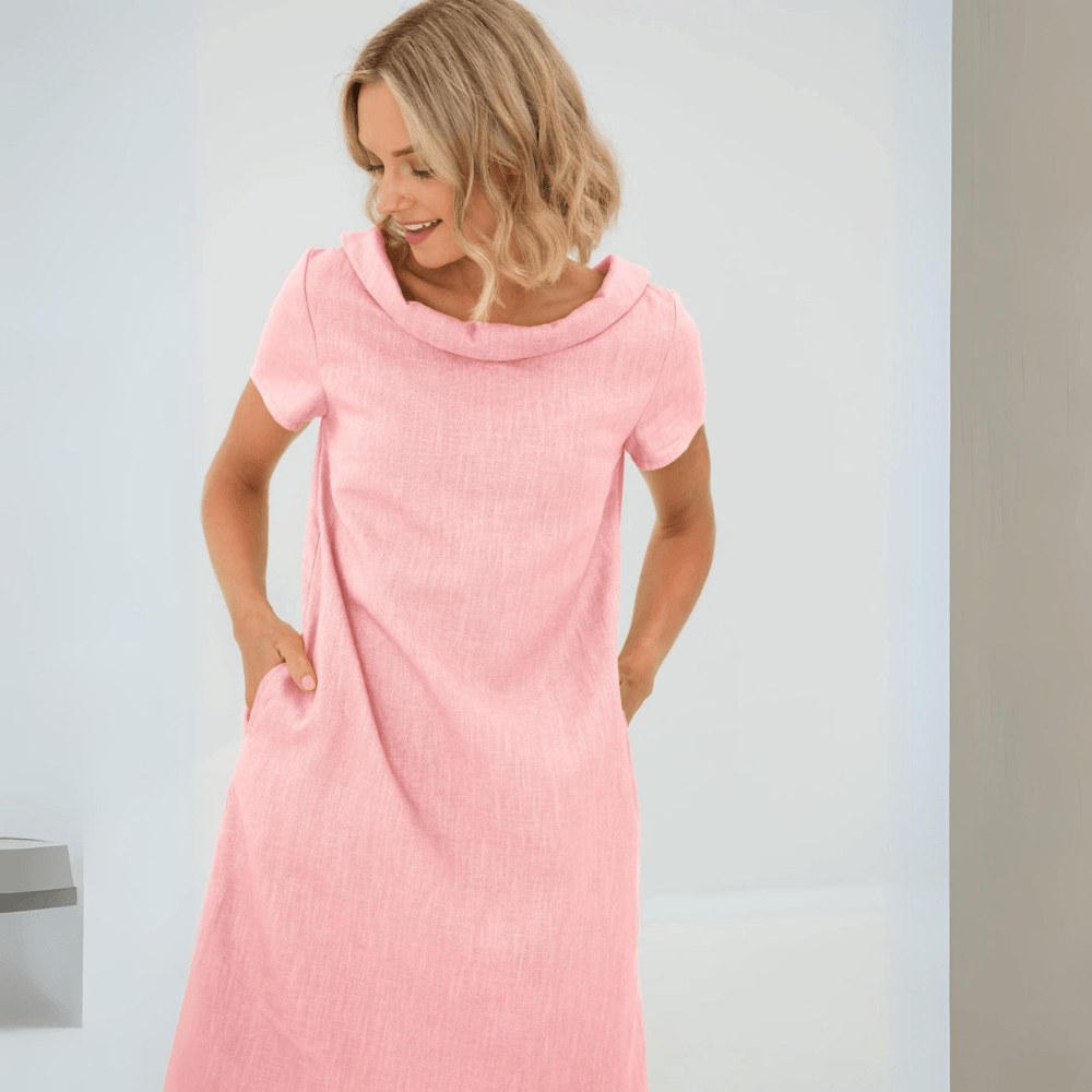 Linnen dames zomerjurk