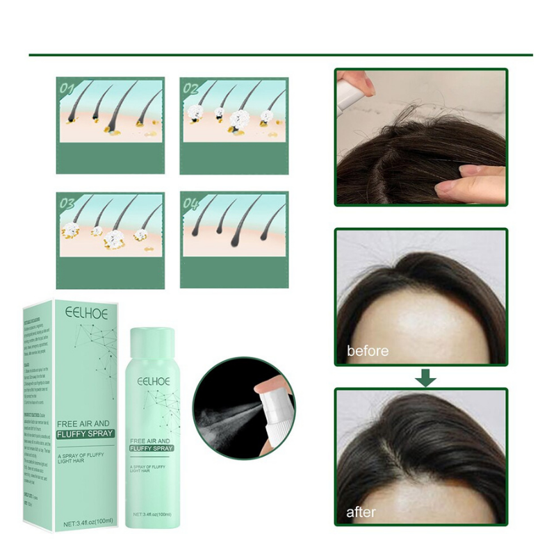 Voluminzing spray voor dames