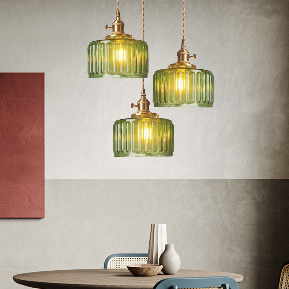 Kristallen vintage hanglamp — afbeelding 31