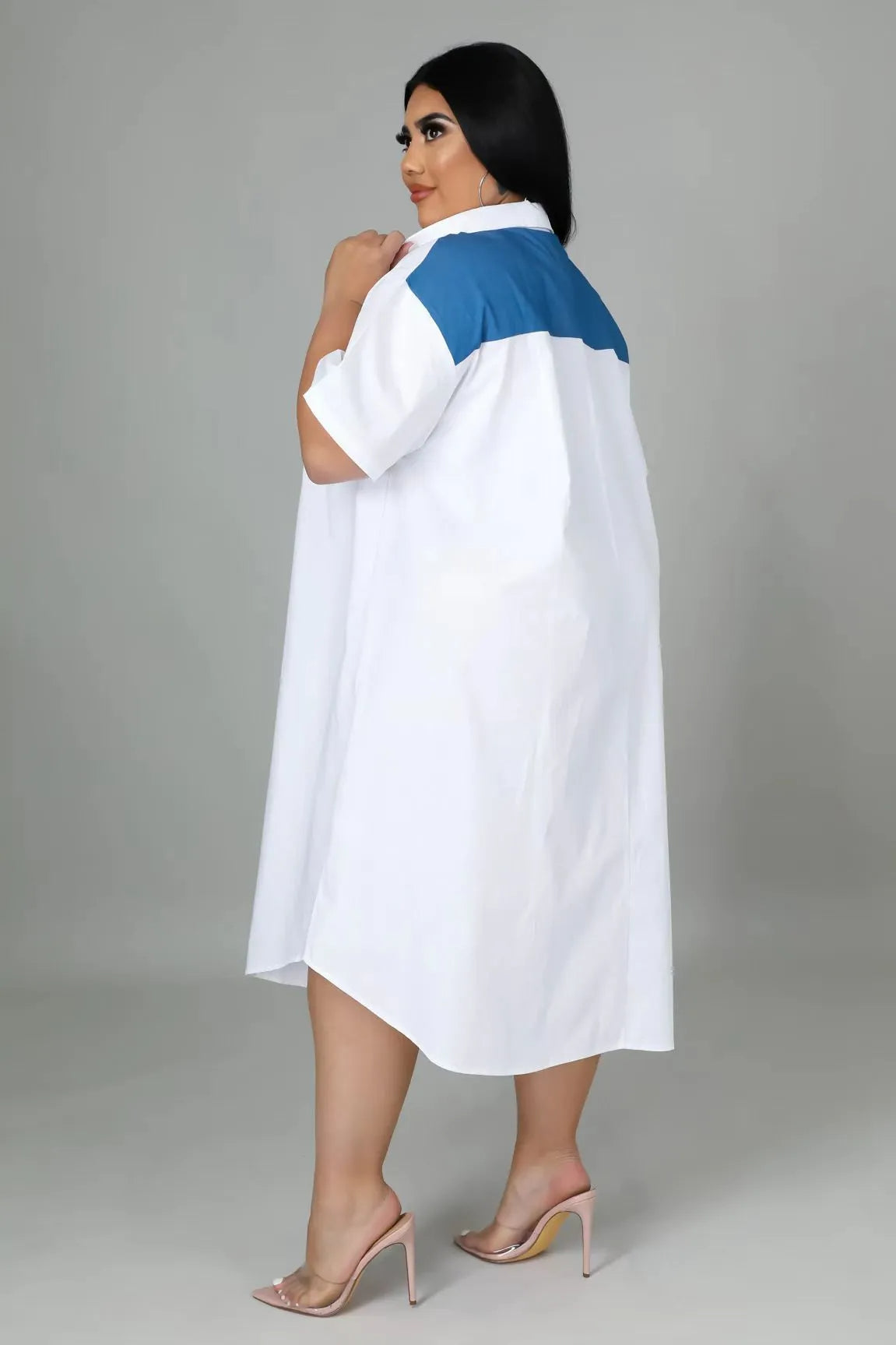 Lalaine plus-size jurk