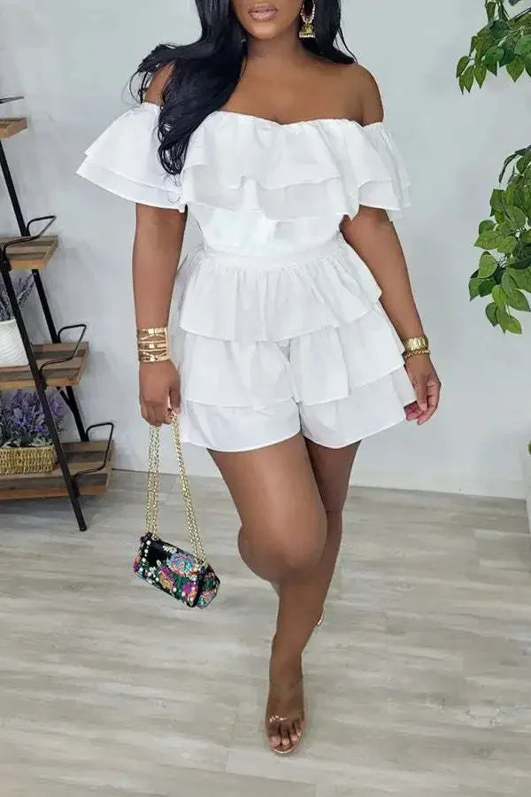 Elinor plus size playsuit