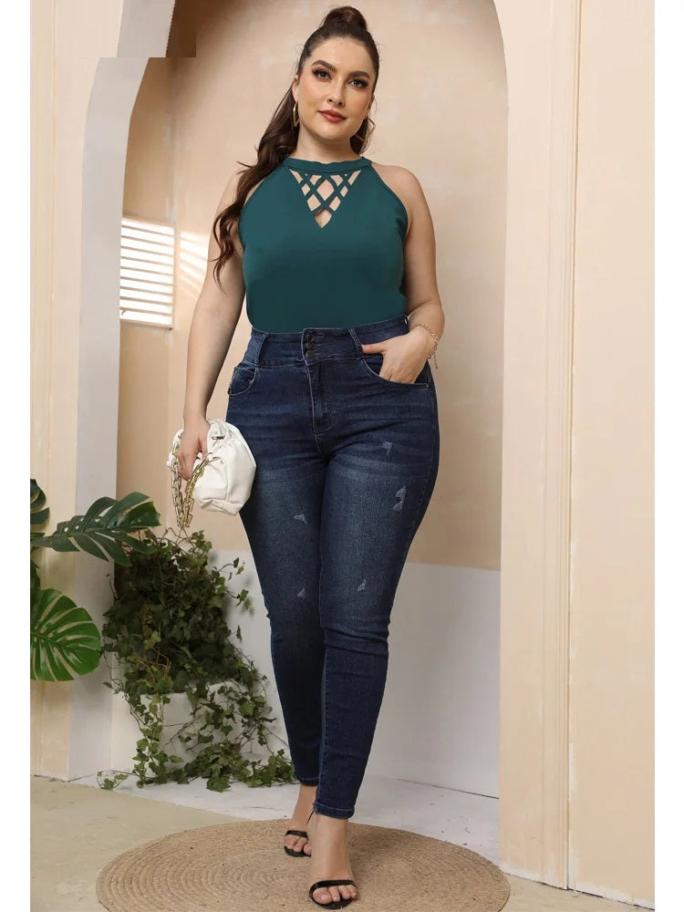 Pippa plus-size top
