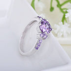 Eternity-ring met amethist