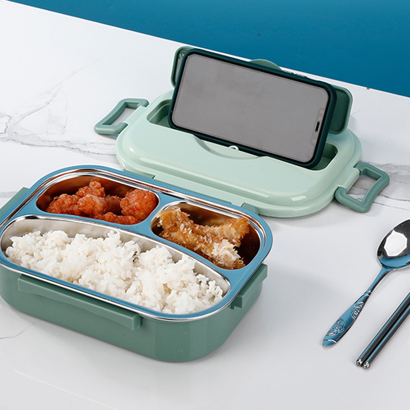 Roestvrijstalen thermo-lunchbox