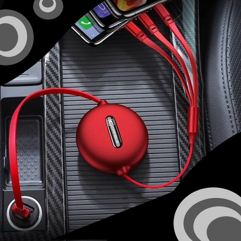 3-in-1 USB-kabel