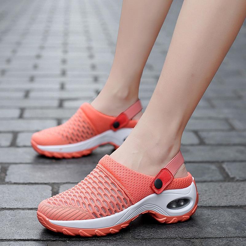 Air mesh sandalen voor dames