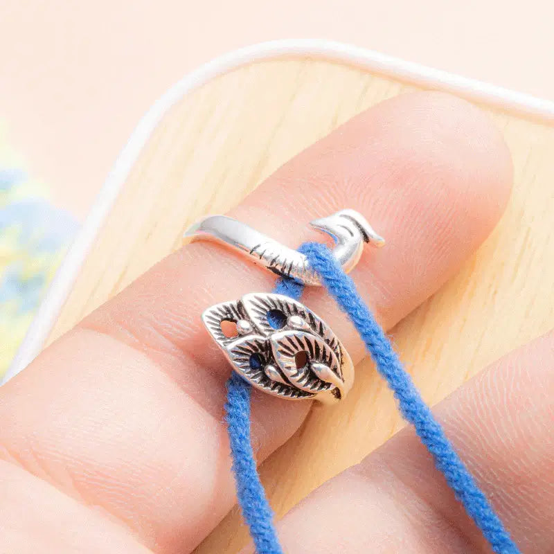 Breien haakgaren gids ring