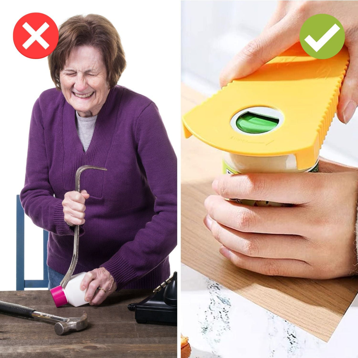 Ergonomische flesopener