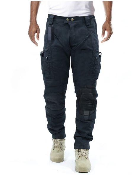 Functionele heren cargo broek met kniebescherming