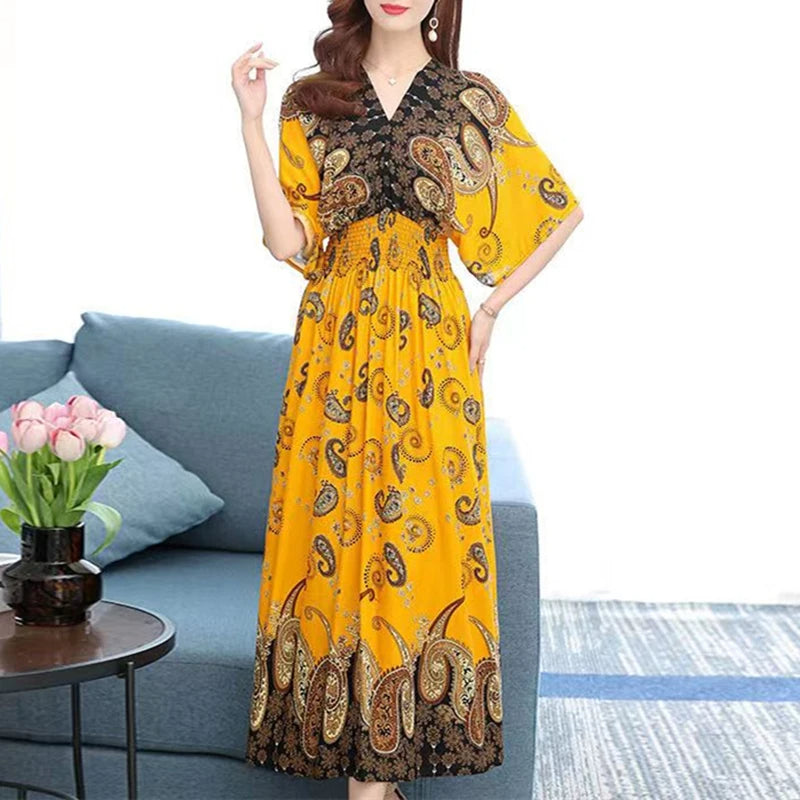 Mia maxi-jurk