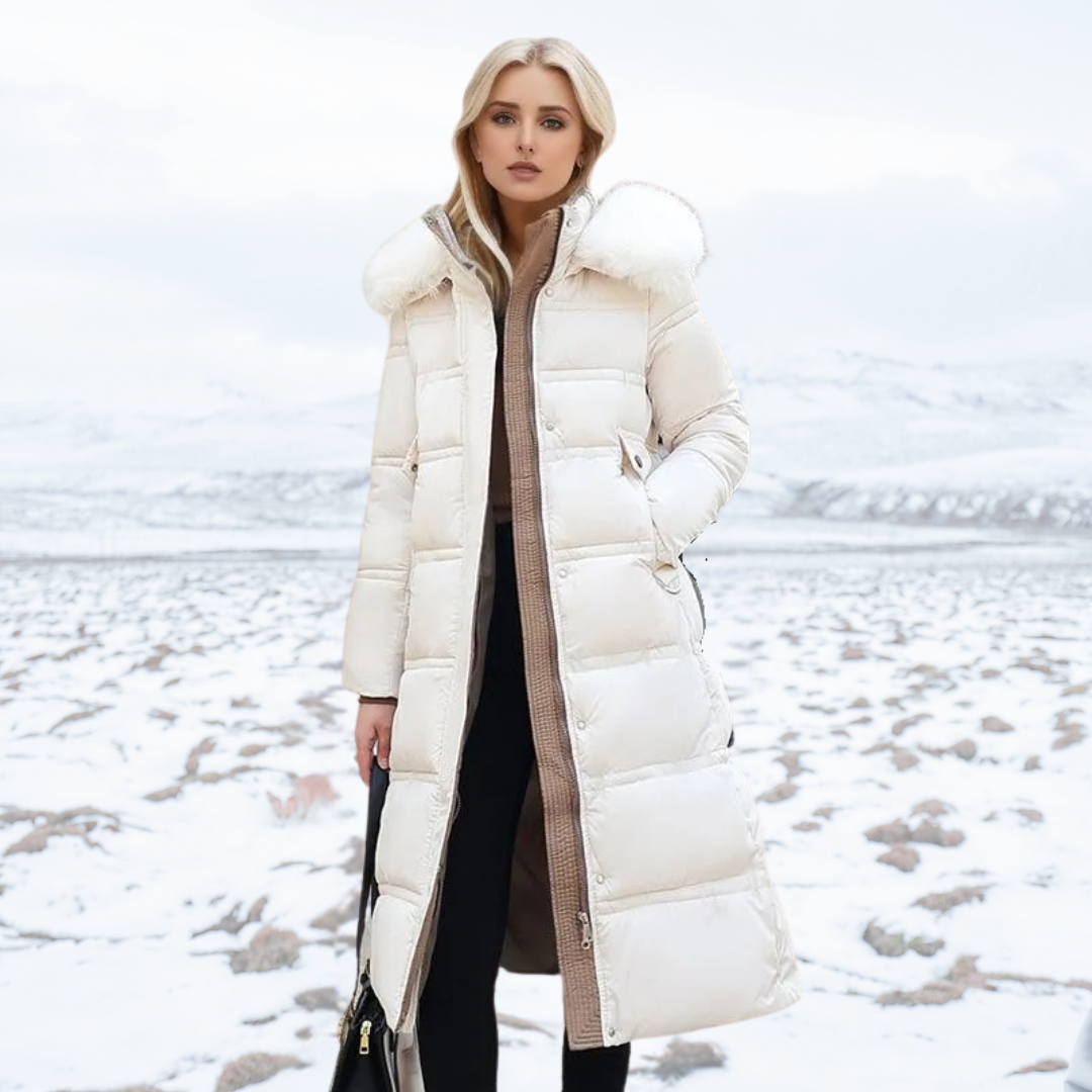 Faux fur winterjas voor vrouwen — afbeelding 12