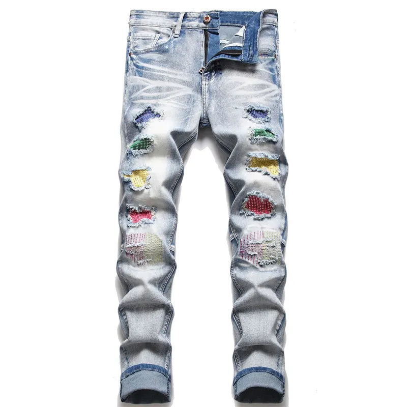 Gescheurde herenjeans