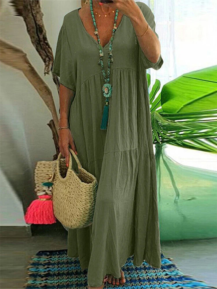 Elizabeth plus-size zomerjurk