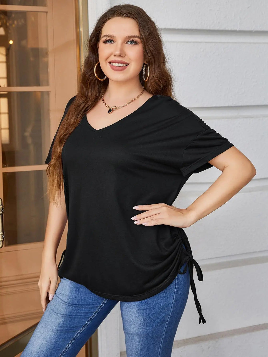 Mila plus-size top
