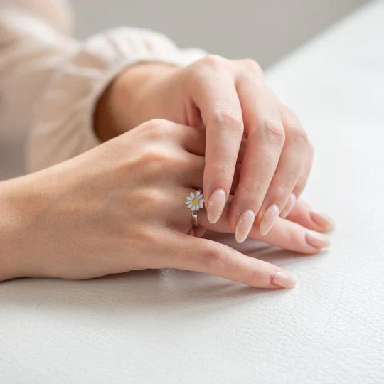 CalmRing nua - modieuze ring tegen nagelbijten, stress & angst