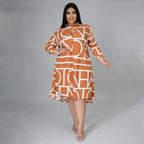 Georgia plus-size jurk