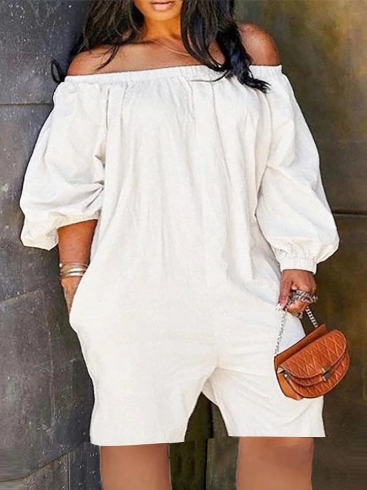 Kyra plus size playsuit