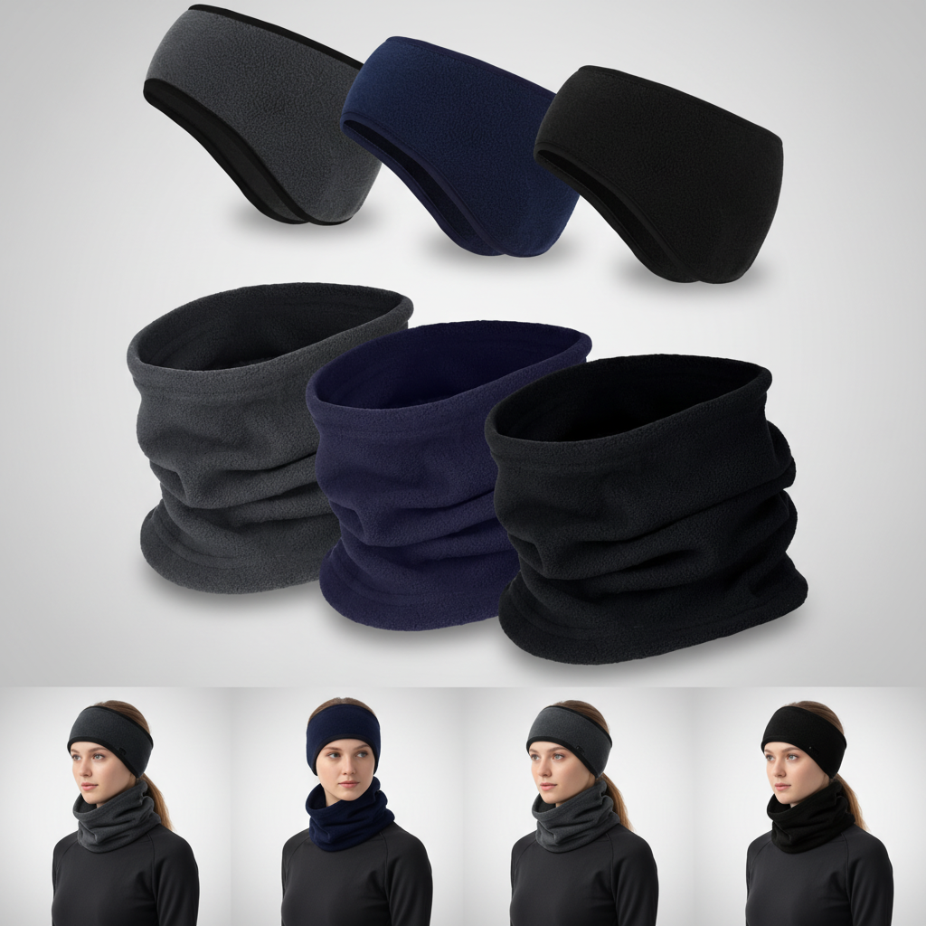 6-delig fleece set