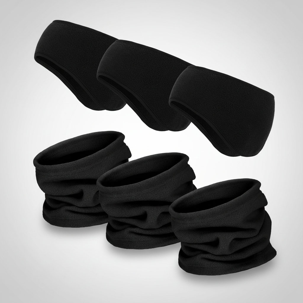 6-delig fleece set