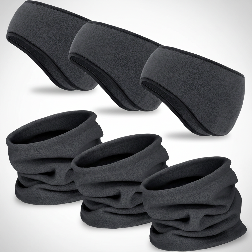 6-delig fleece set