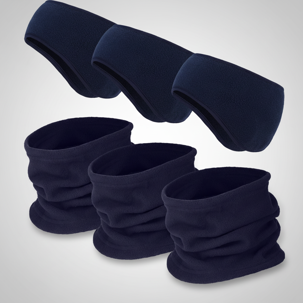 6-delig fleece set