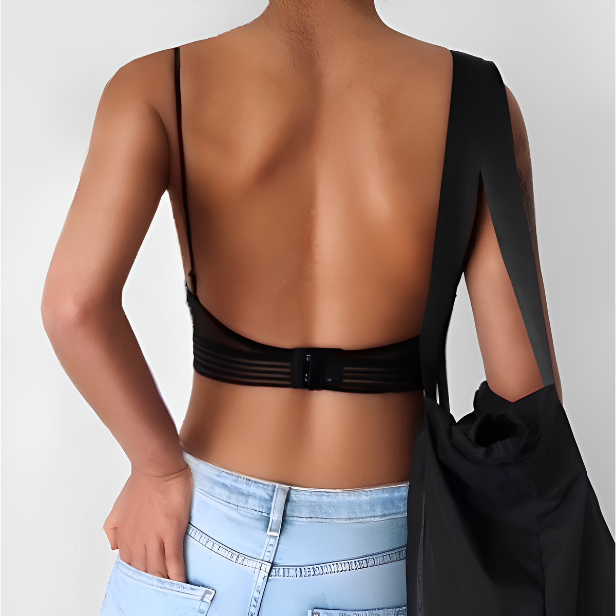 Naadloze bralette BH met V-hals