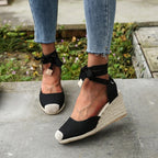 Espadrille sandalen voor dames