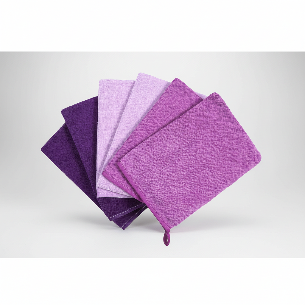 6-delige set washandjes