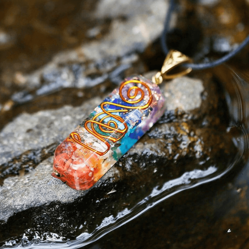7 chakra helende ketting