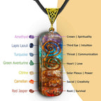 7 chakra helende ketting