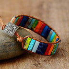 Armband met 7 chakra's