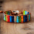 Armband met 7 chakra's