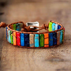 Armband met 7 chakra's