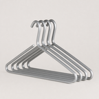 Garderobehangers in mat goud & zilver