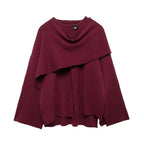 Dames winterponcho