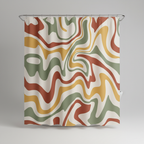 70s retro spiralmuster